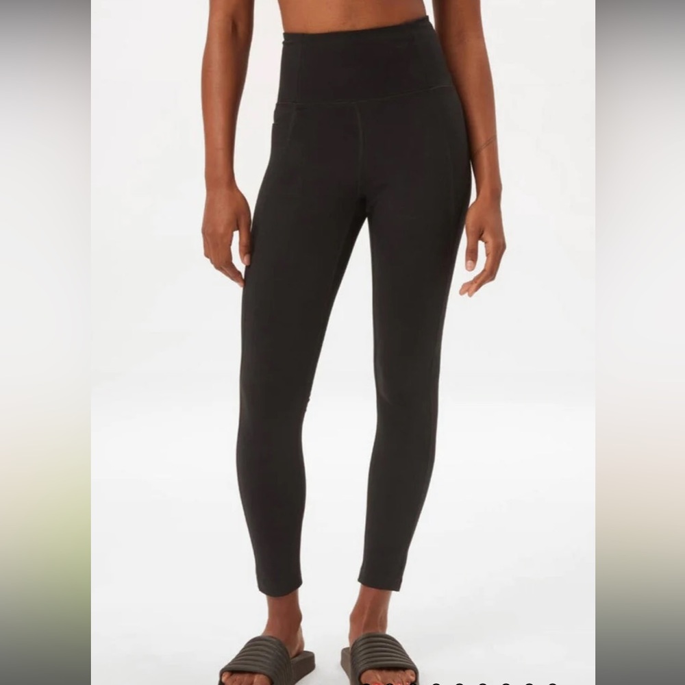 Black Compressive High Rise Legging